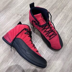 Nike Air Jordan 12 Retro Reverse Flu Game Sneakers
